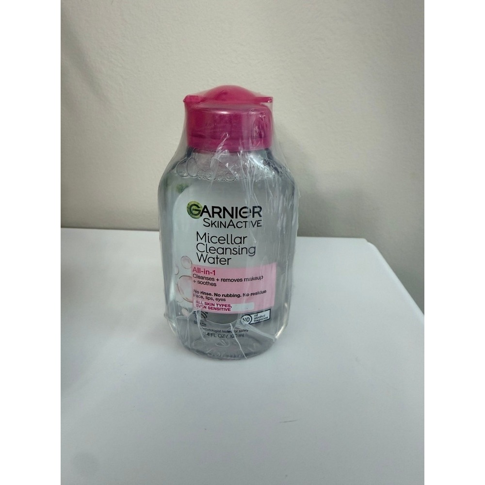 Garnier Micellar Cleansing Water Unisex 3.4oz 3pk All-in-1 Travel NWT